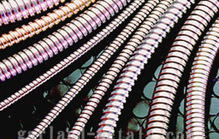 Stainless steel armord cord tubes