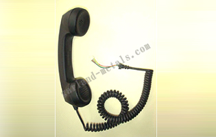 Dim surface payphone handset